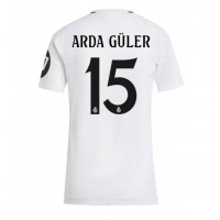 Real Madrid Arda Guler #15 Replica Home Shirt Ladies 2024-25 Short Sleeve